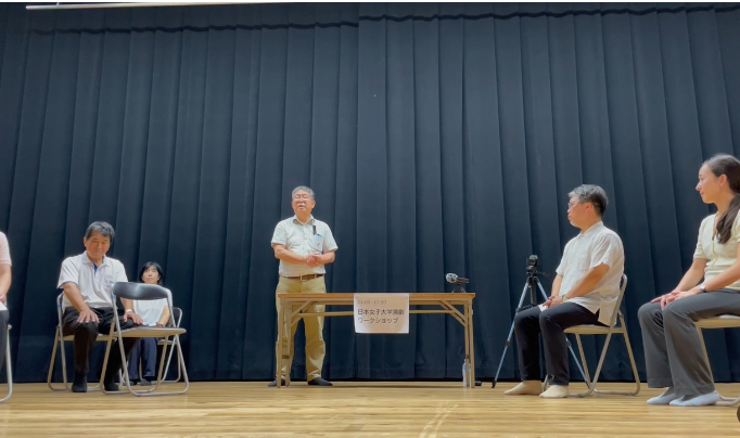 ゆすはら座では開会式も開いていただきました